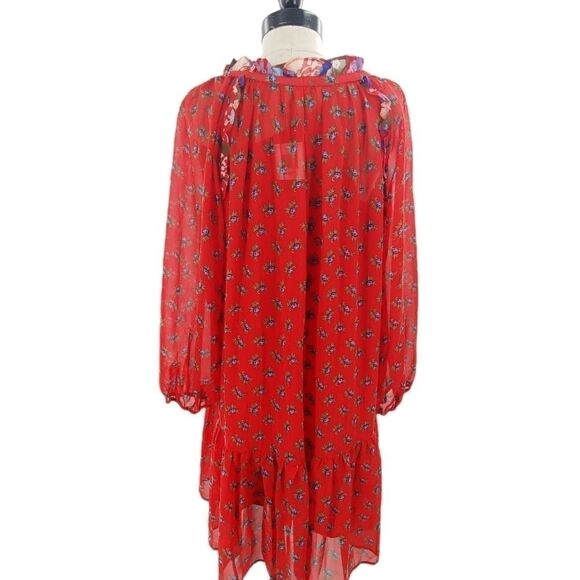 Gorgeous floral print peasant dress medium - Picture 10 of 14